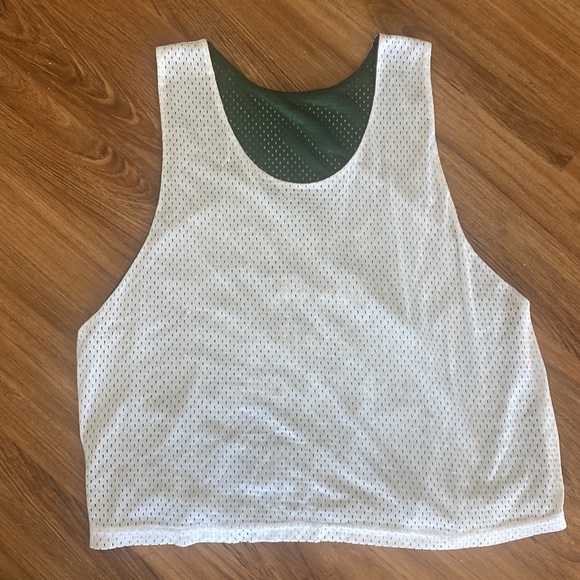 White tank jersey top - Picture 2 of 4